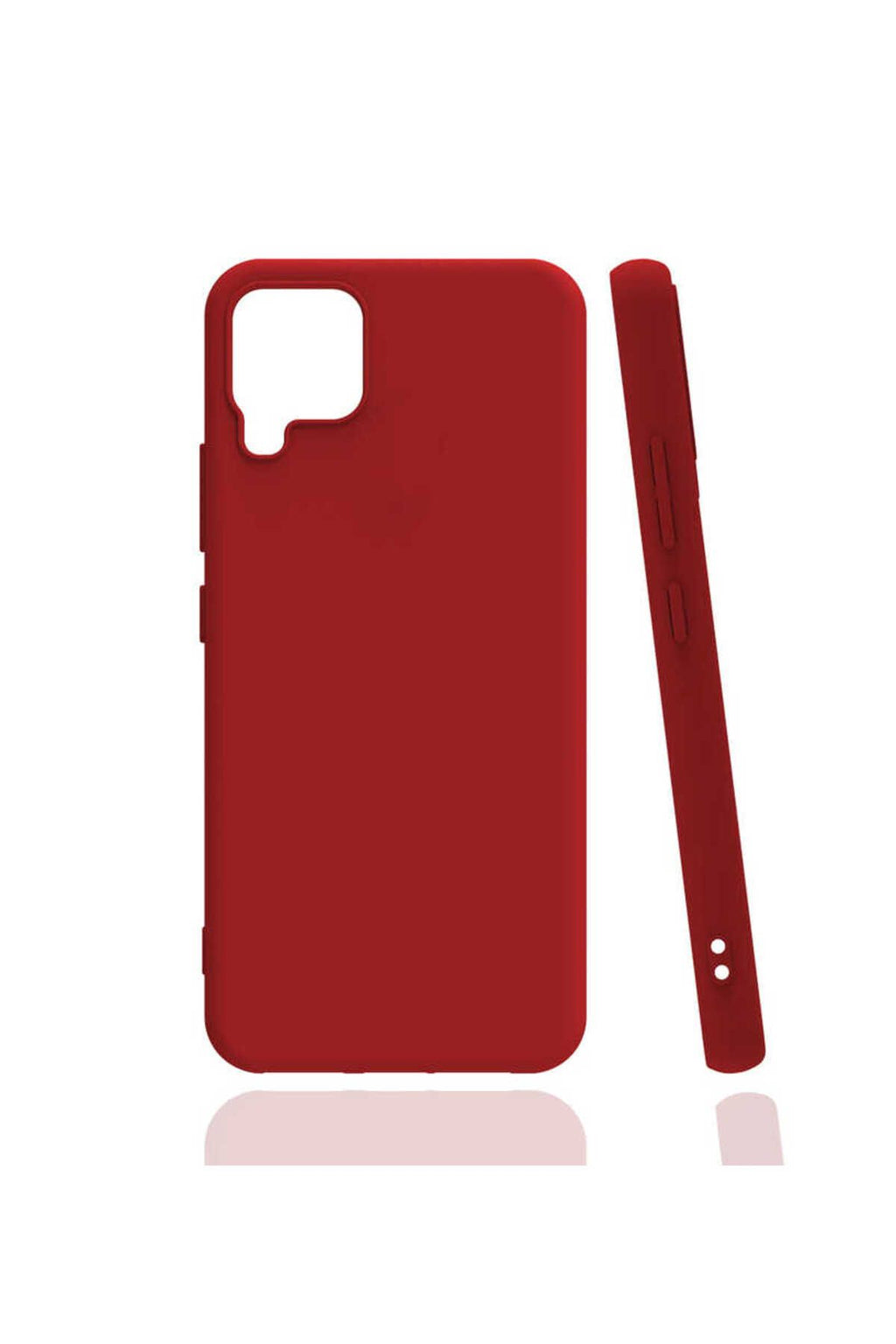 Galaxy A22 4G Kılıf Zore Biye Silikon - Mavi