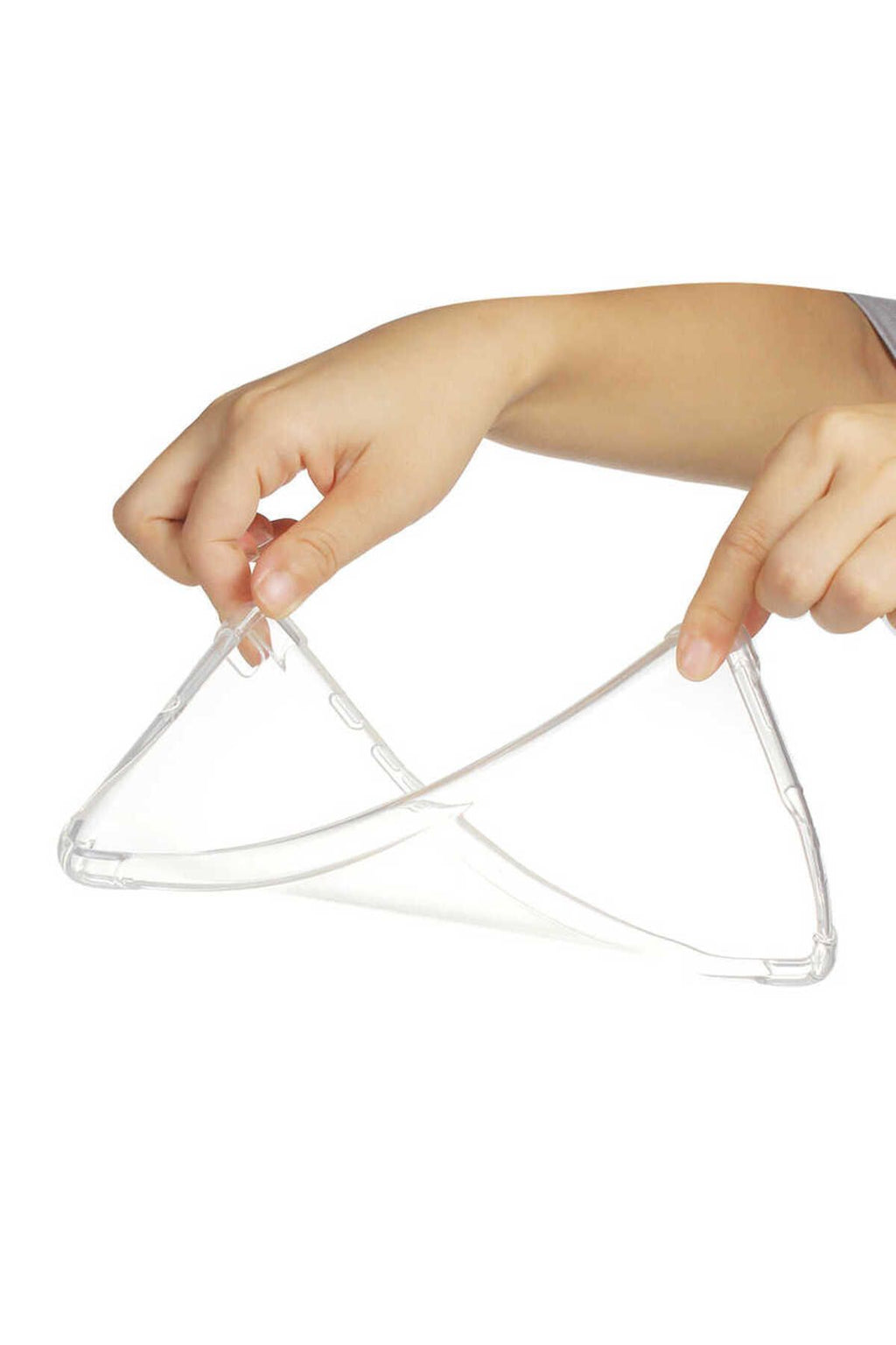 Galaxy Tab 8.0 (2019) T290 Kılıf  Uyumlu Zore Tablet Nitro Anti Shock Silikon Kapak-Renksiz