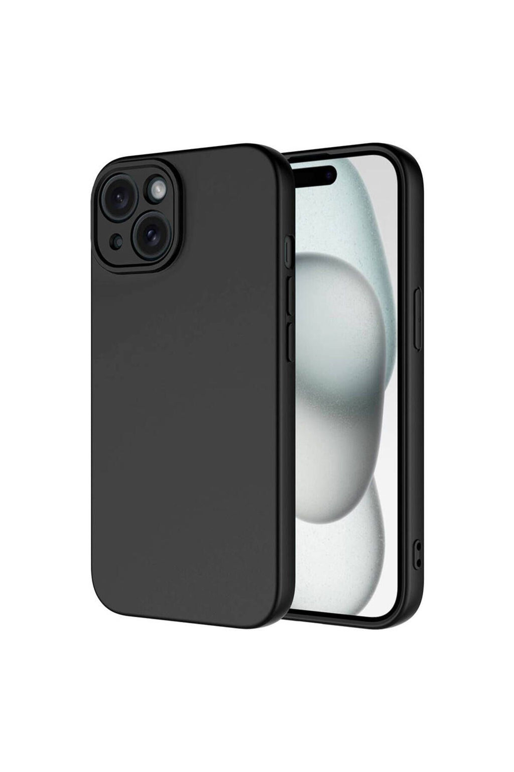 iPhone 15 Kılıf Zore Mara Lansman Kapak-Siyah