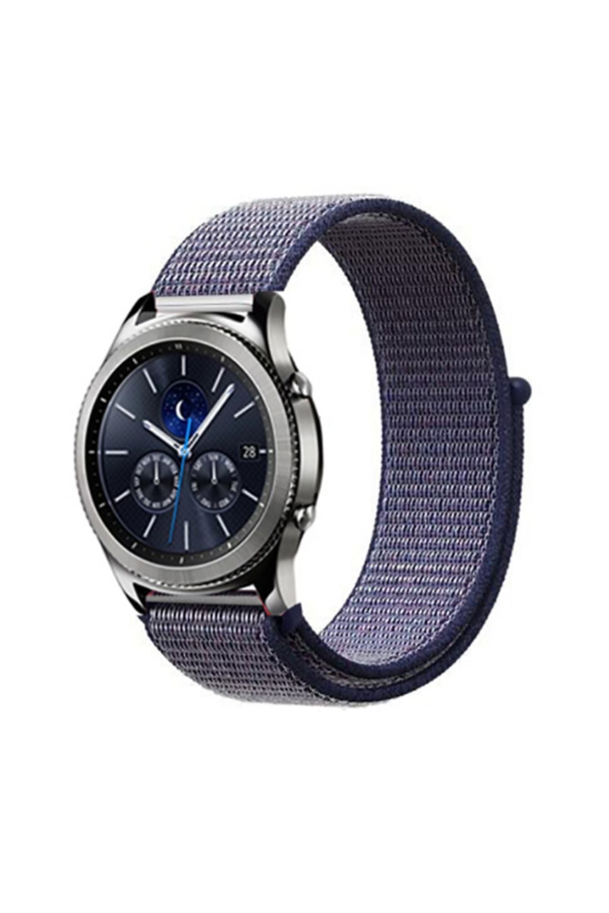 Galaxy Watch 42mm (20mm) Uyumlu KRD-03 Hasır Zore Kordon-NO22