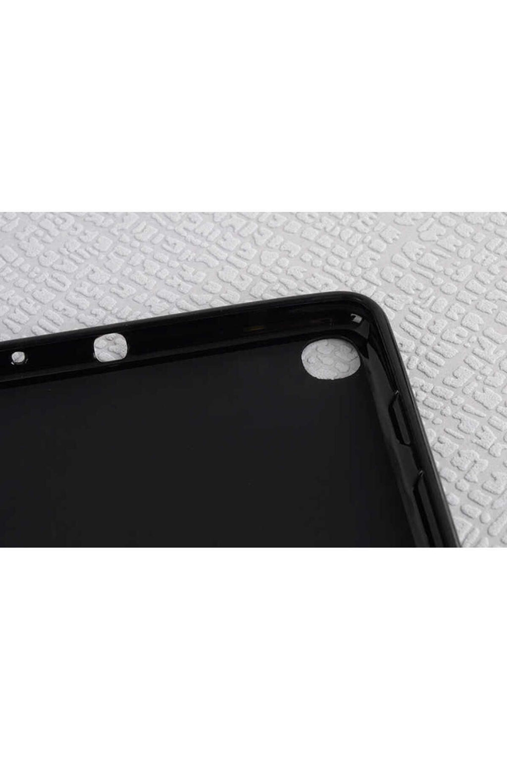 Galaxy Tab A 10.1 (2019) T510 Kılıf  Uyumlu Zore Tablet Süper Silikon Kapak-Beyaz