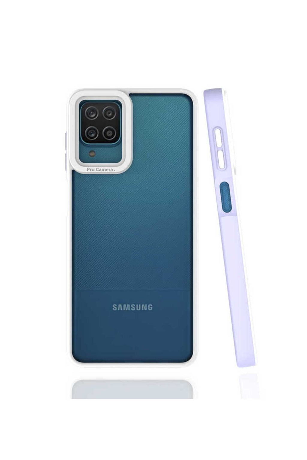 Galaxy A12 Kılıf Zore Mima Kapak - Lila