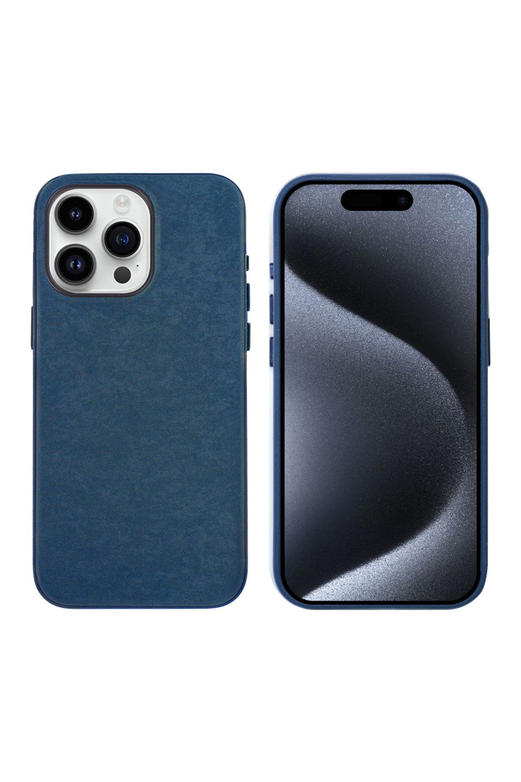 iPhone 15 Pro Uyumlu Zore Mikro Fiber Mimoza Kılıf-Kahverengi