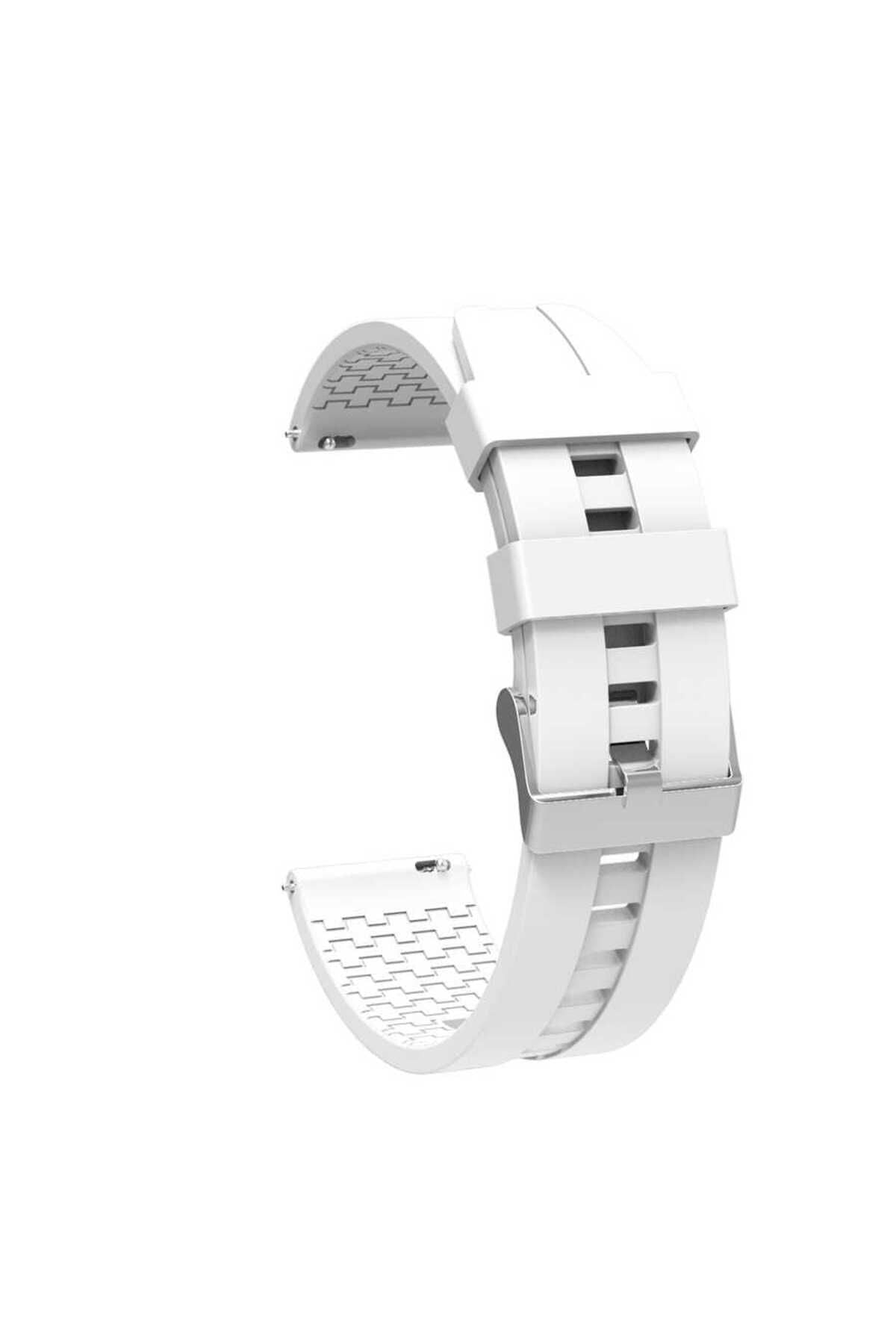 Galaxy Watch Active 2 44mm KRD-23 20mm Uyumlu Zore Kordon-Mürdüm