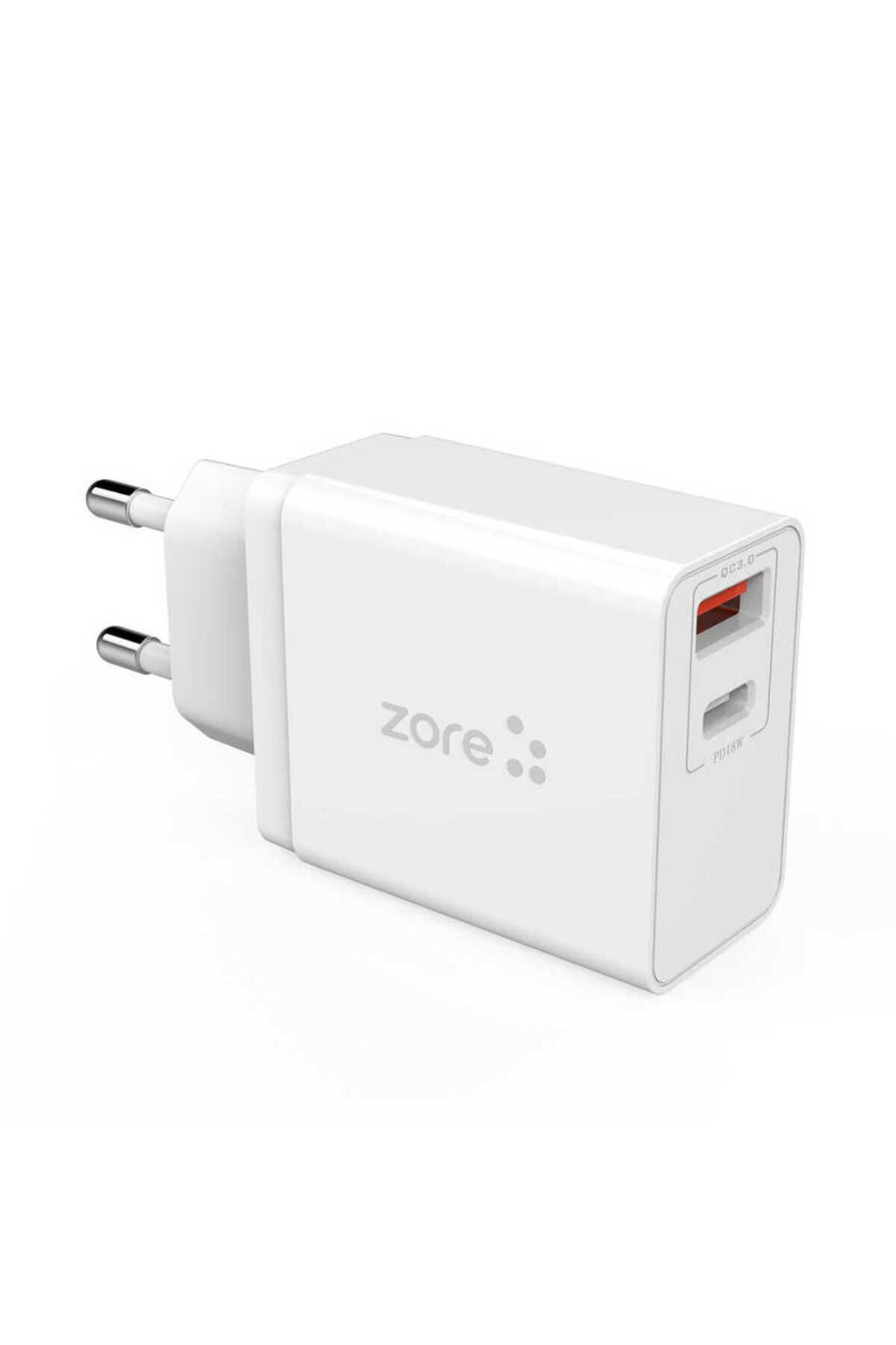 Beyaz XMac Serisi ZR-X2 Micro 2 in 1 Şarj Seti-Zore