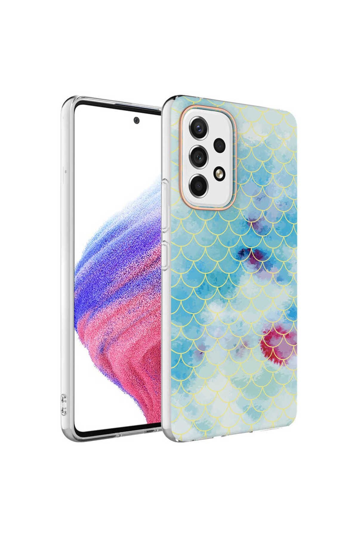 Galaxy A53 5G Kılıf Zore Bella Kapak - Lila