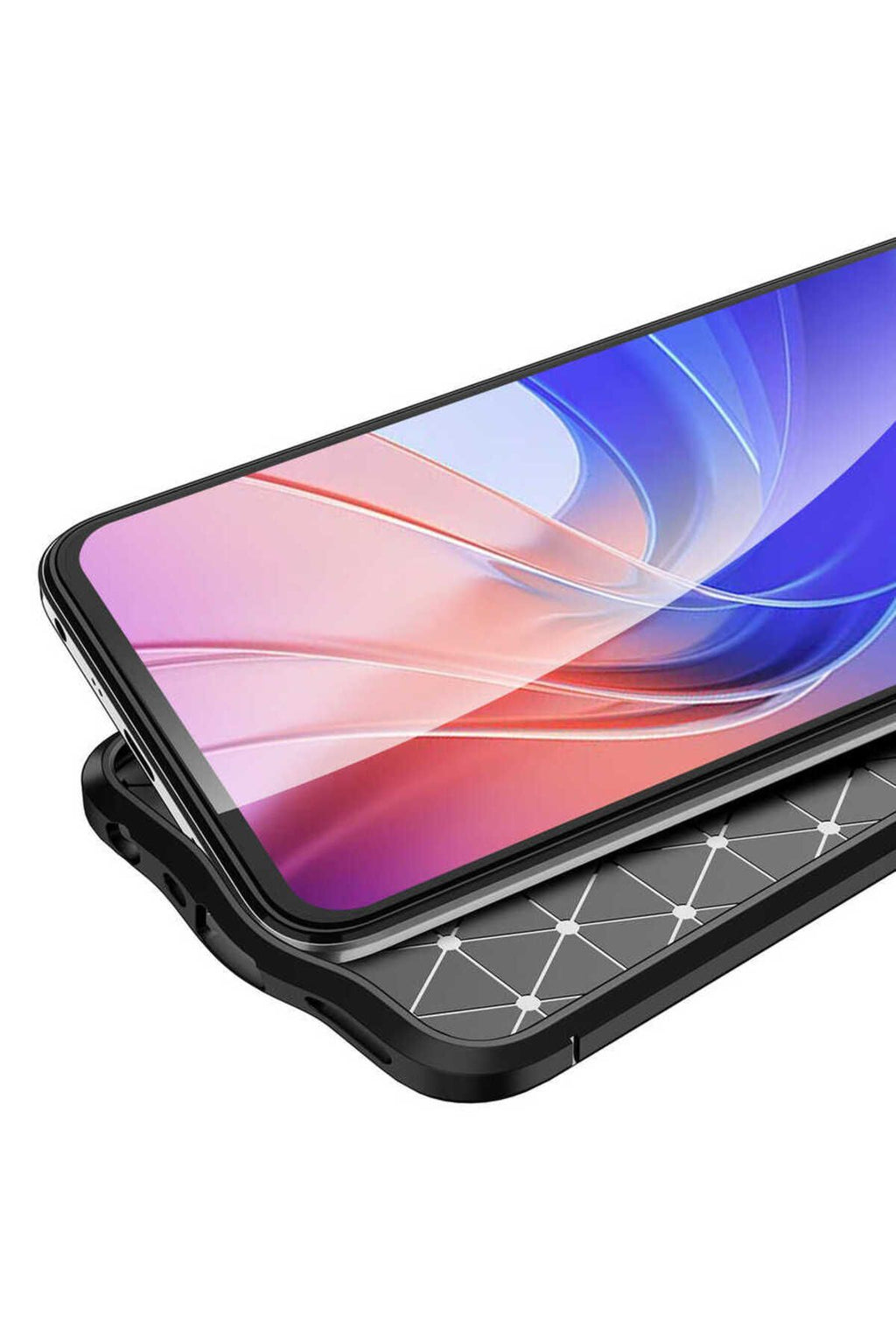 A96 4G Kılıf SVL Niss Silikon Kapak - Lacivert