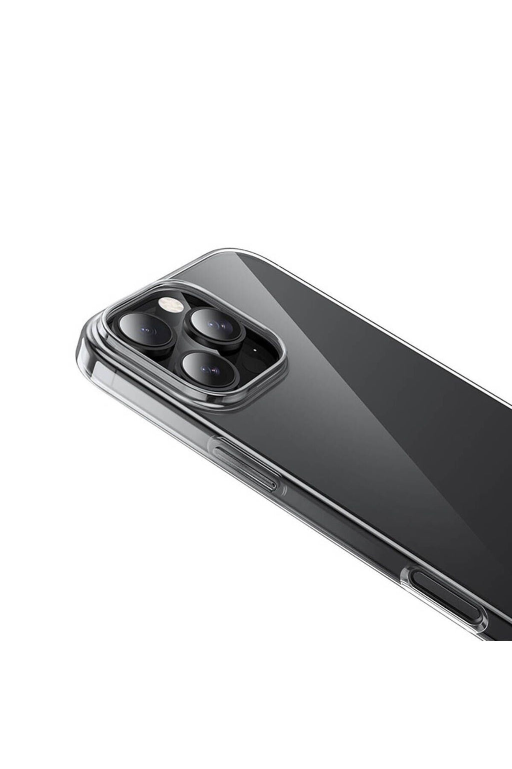 Apple iPhone 16 Pro Max Kılıf Zore Süper Silikon Kapak-Şeffaf