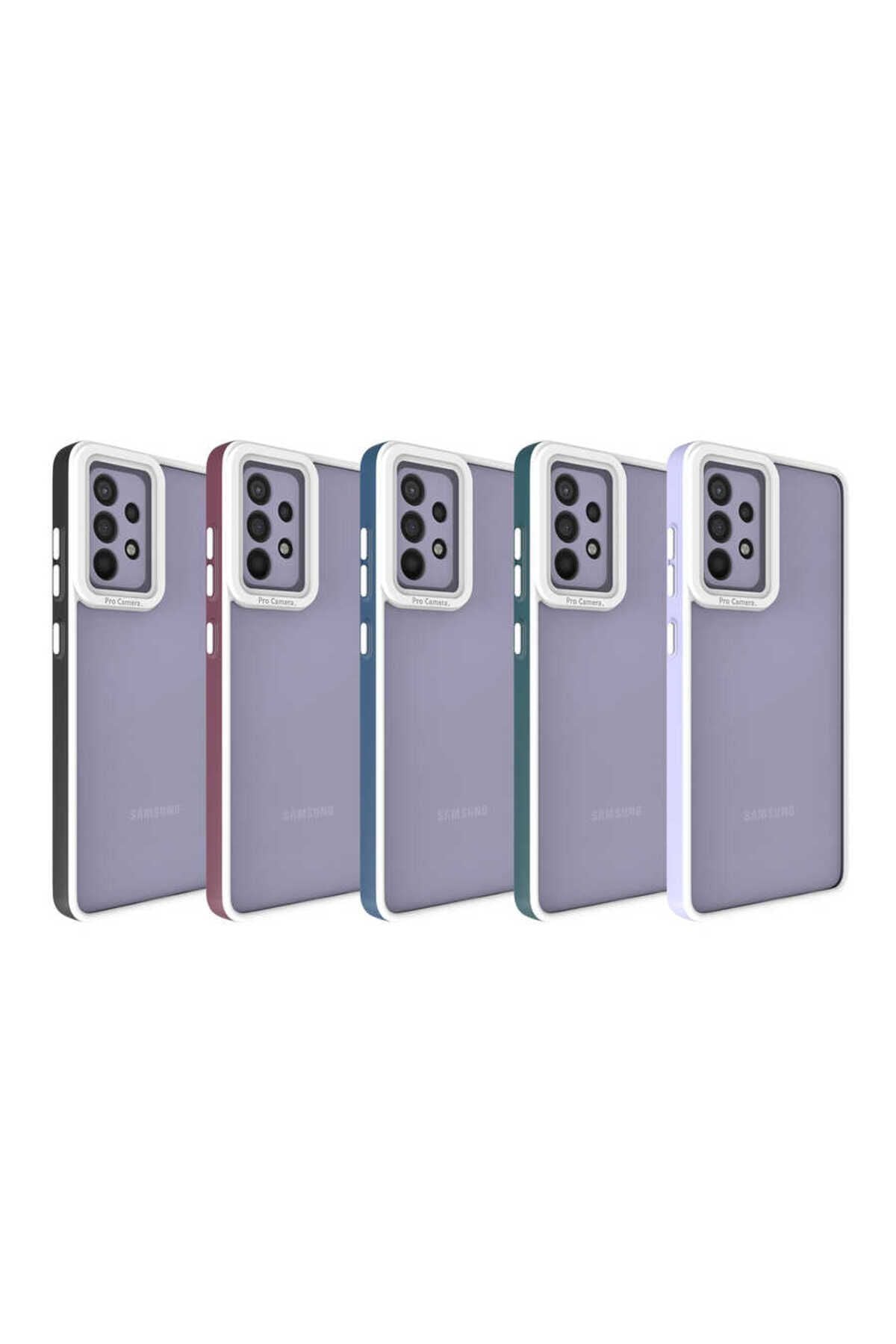 Galaxy A52 Kılıf Zore Mima Kapak - Lacivert