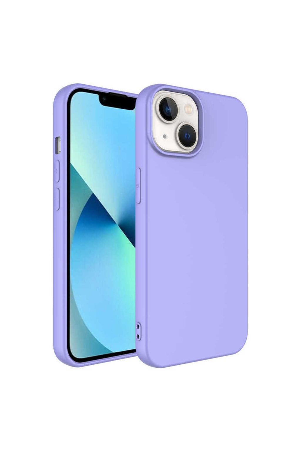 iPhone 14 Uyumlu Zore Mara Lansman Kılıf-Lila