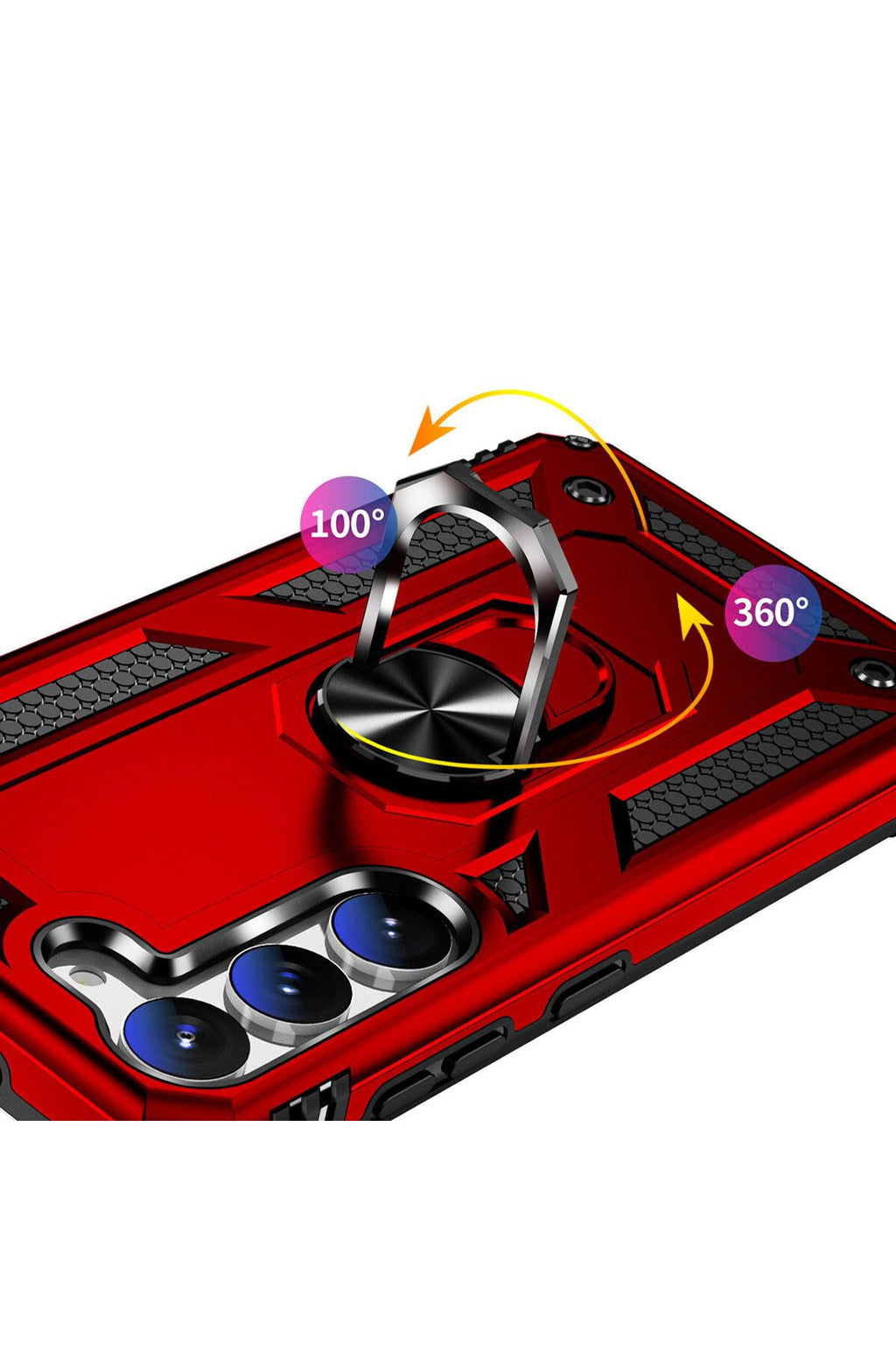 Galaxy S23 Plus Uyumlu Zore Vega Kılıf-Siyah