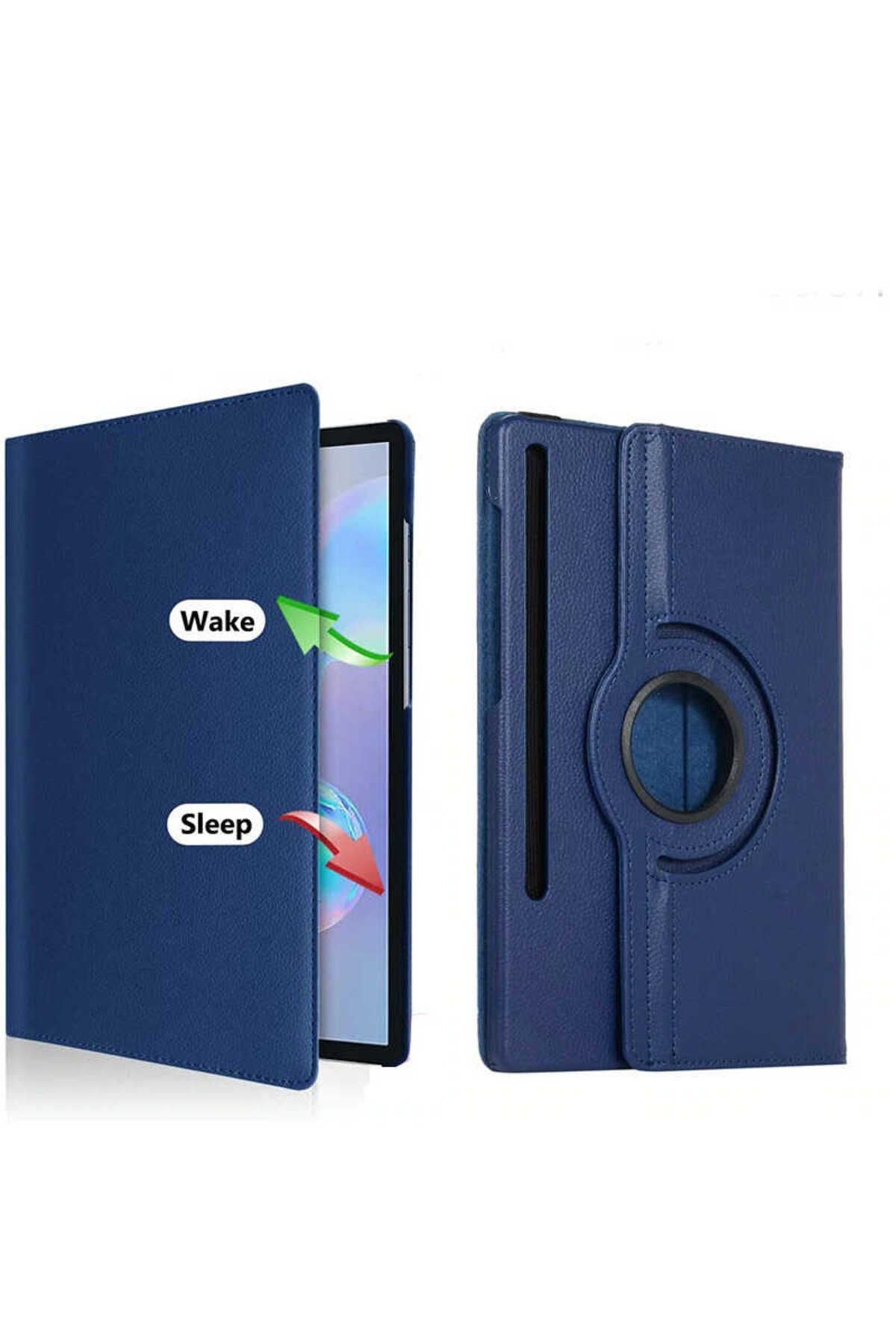 Galaxy Tab S8 Ultra SM-X900  Uyumlu Zore Dönebilen Standlı Kılıf-Siyah