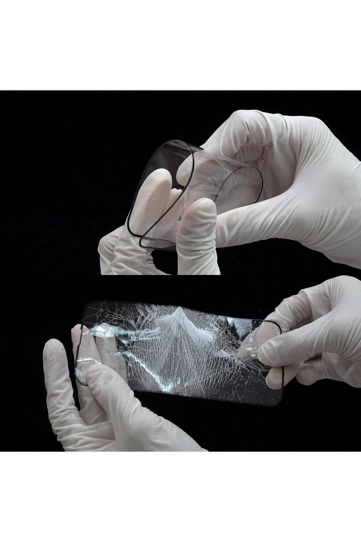 iPhone XS 5.8 Uyumlu Zore Hizalama Aparatlı Hadid Glass Cam Ekran Koruyucu