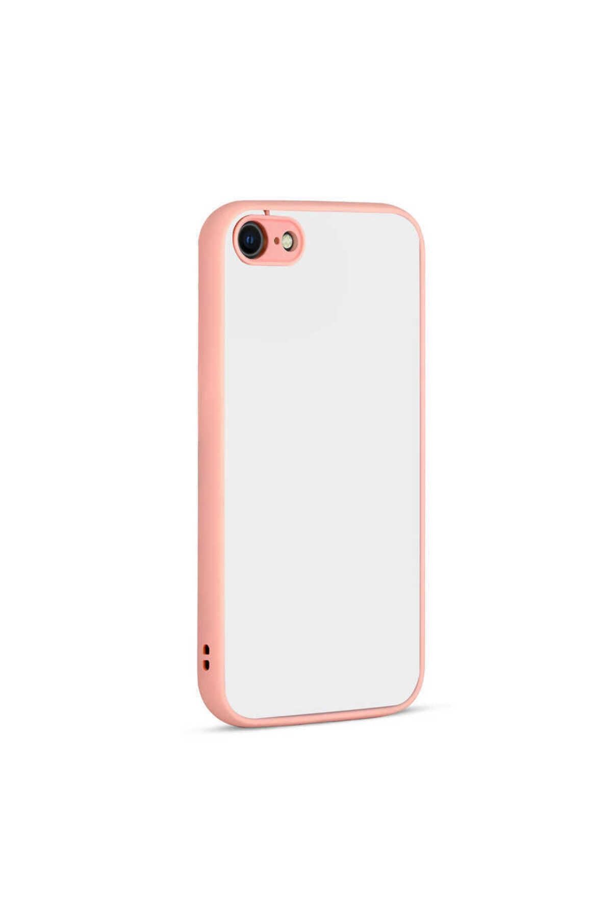 iPhone SE 2022 Uyumlu Zore Hux Kılıf-Pembe