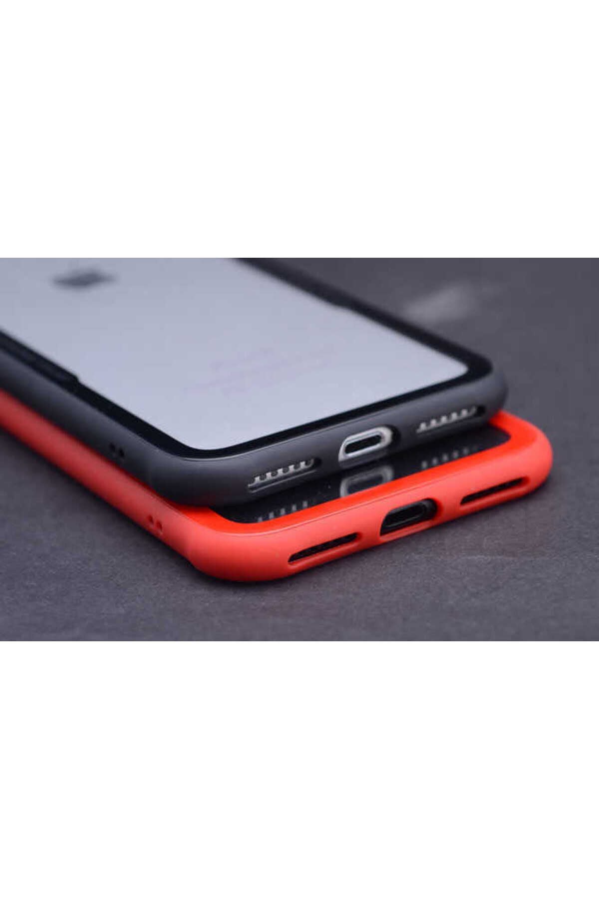iPhone SE 2022 Uyumlu Zore Craft Arka Kılıf-Siyah