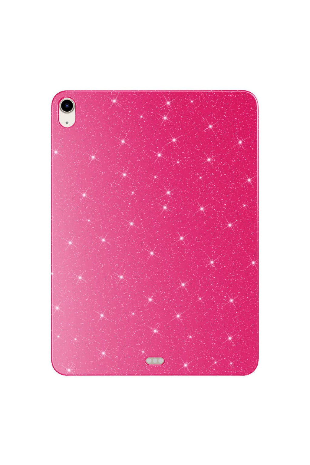 iPad 10.9 2022 (10.Nesil) Simli Parlak Görünümlü Uyumlu Zore Tablet Koton Kılıf-Pembe Koyu