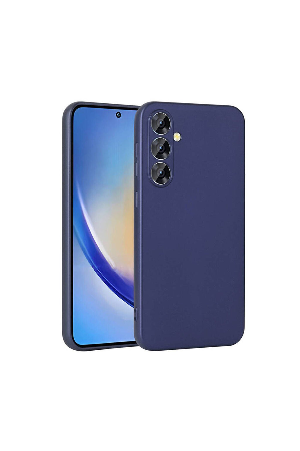 Galaxy A55 Kılıf Zore Premier Silikon Kapak - Kırmızı