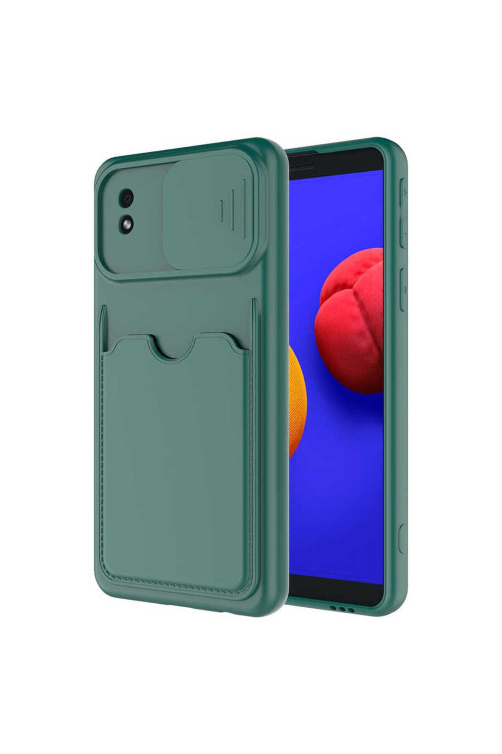 Galaxy A01 Core Kılıf Zore Kartix Kapak - Lila