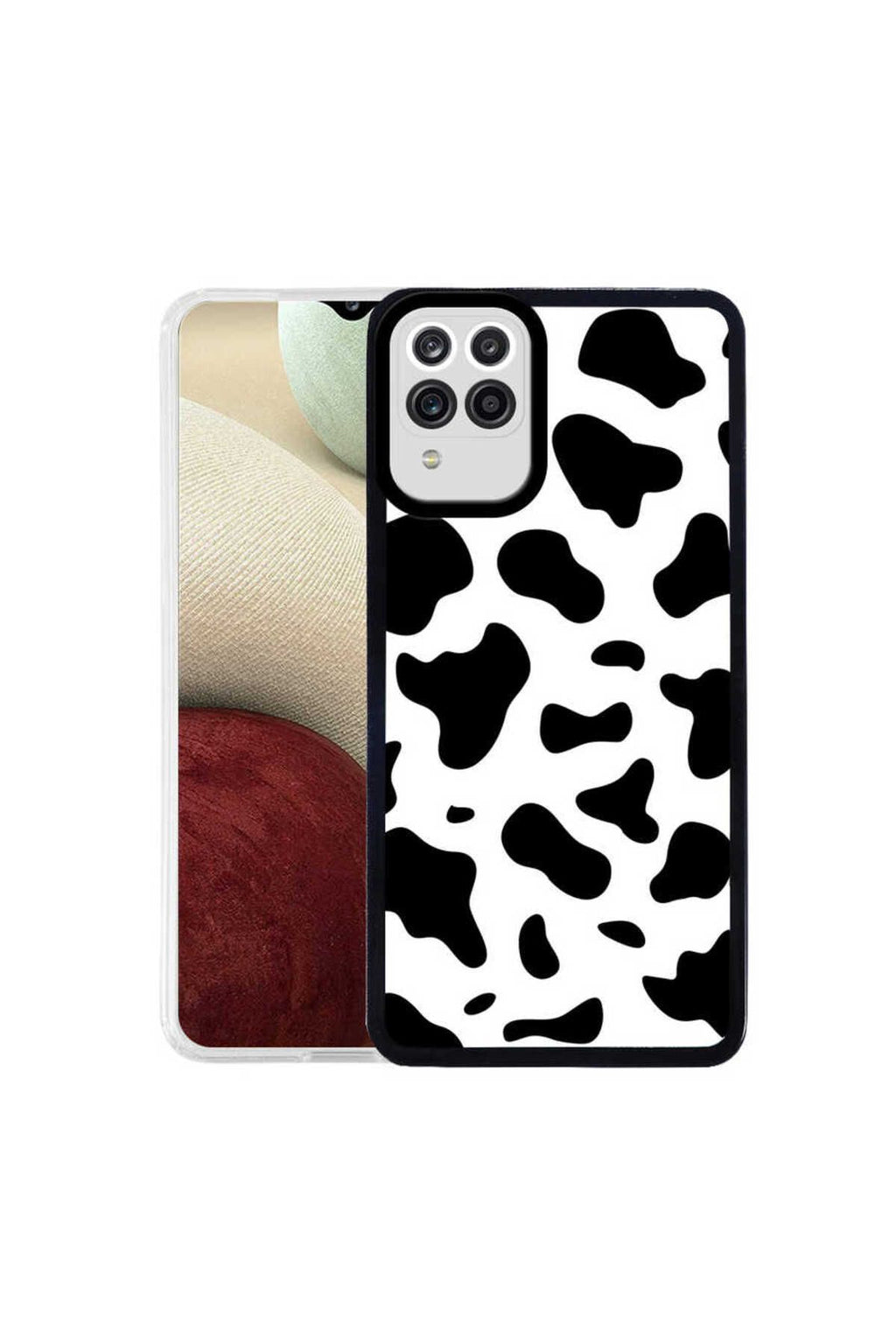 Galaxy A12 Kılıf Zore M-Fit Desenli Kapak - Heart No6