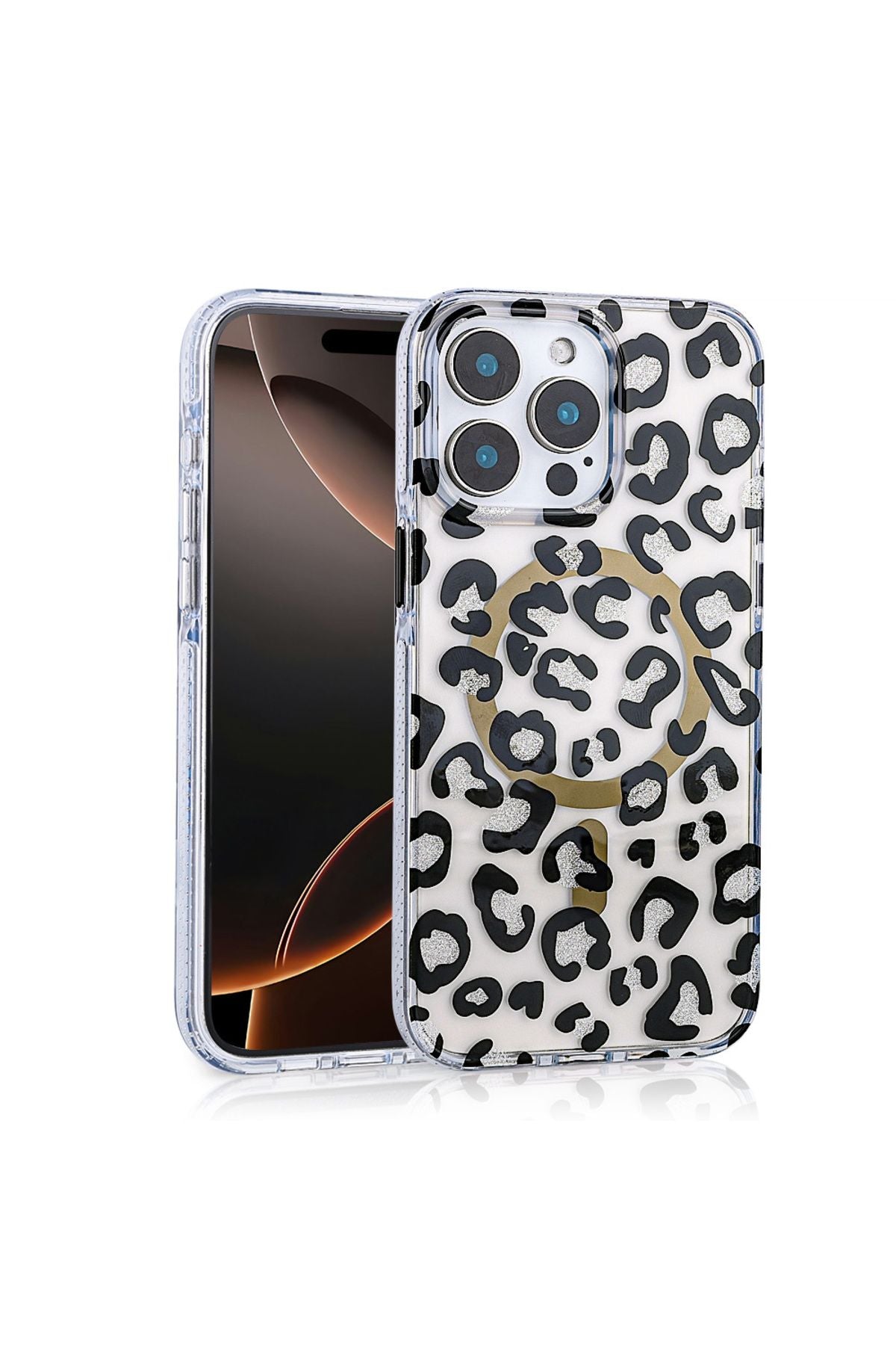 iPhone 15 Pro Max Uyumlu Kılıf Magsafe Şarj Özellikli Zore Jago Kapak-Colorful