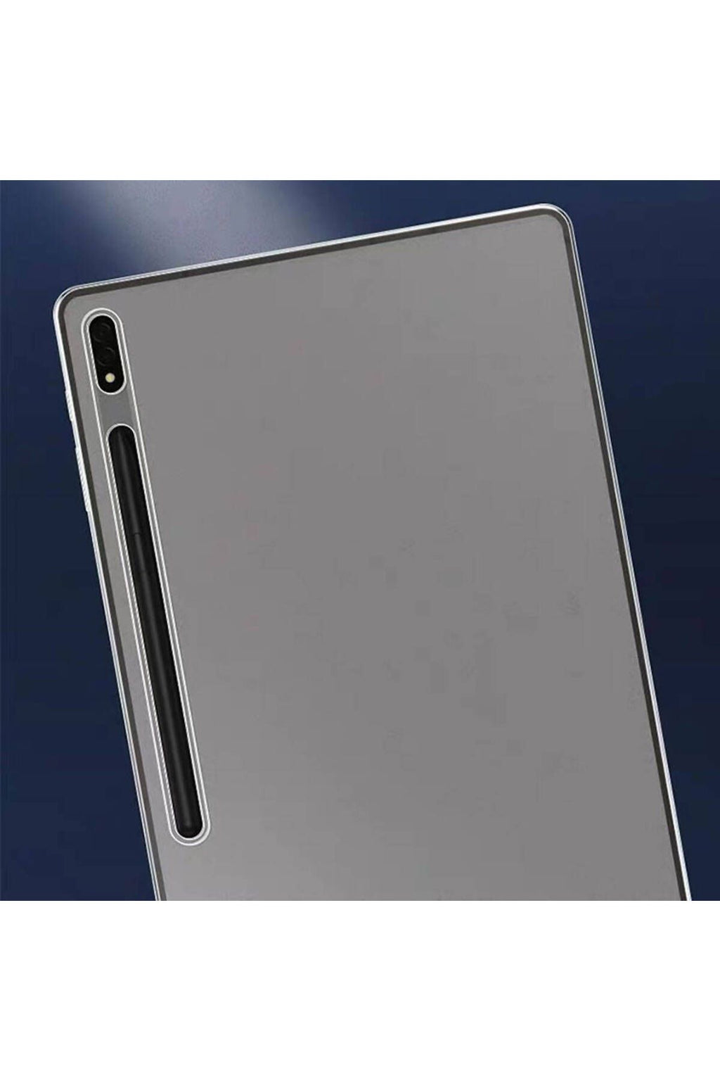 Galaxy Tab S8 Ultra SM-X900 Kılıf Zore Tablet Süper Silikon Kapak - Renksiz