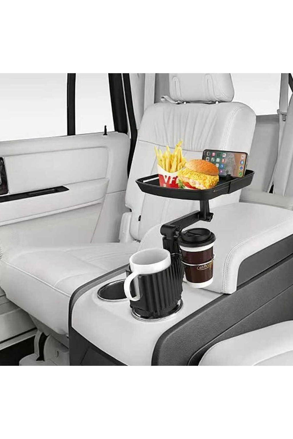 C003 2 in 1 Araç Bardak Tutucu-Siyah