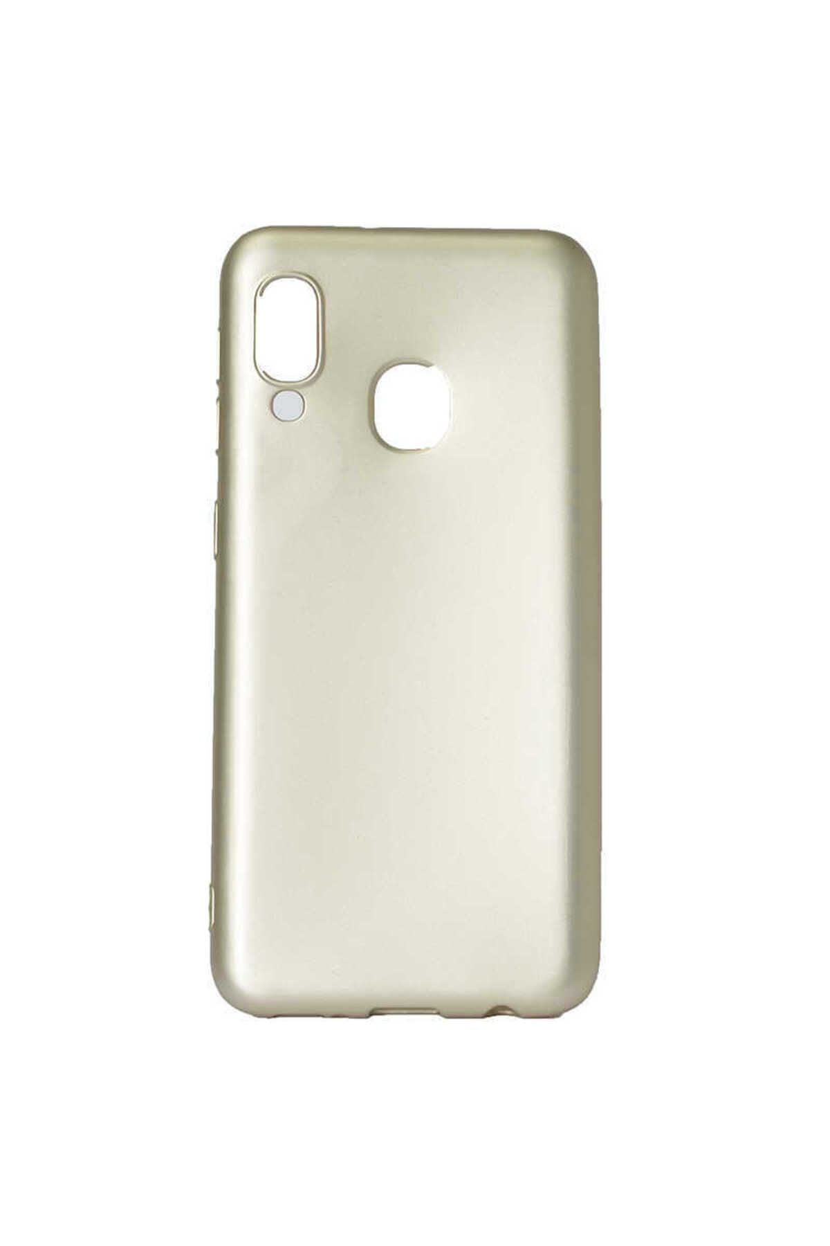 Galaxy A40 Kılıf Zore Premier Silikon Kapak - Rose Gold