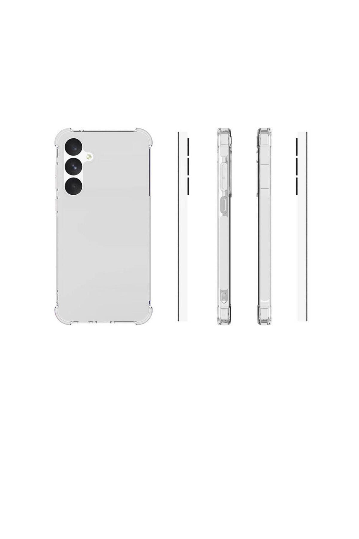 Galaxy A55 Kılıf GLLP Nitro Anti Shock Silikon - Renksiz