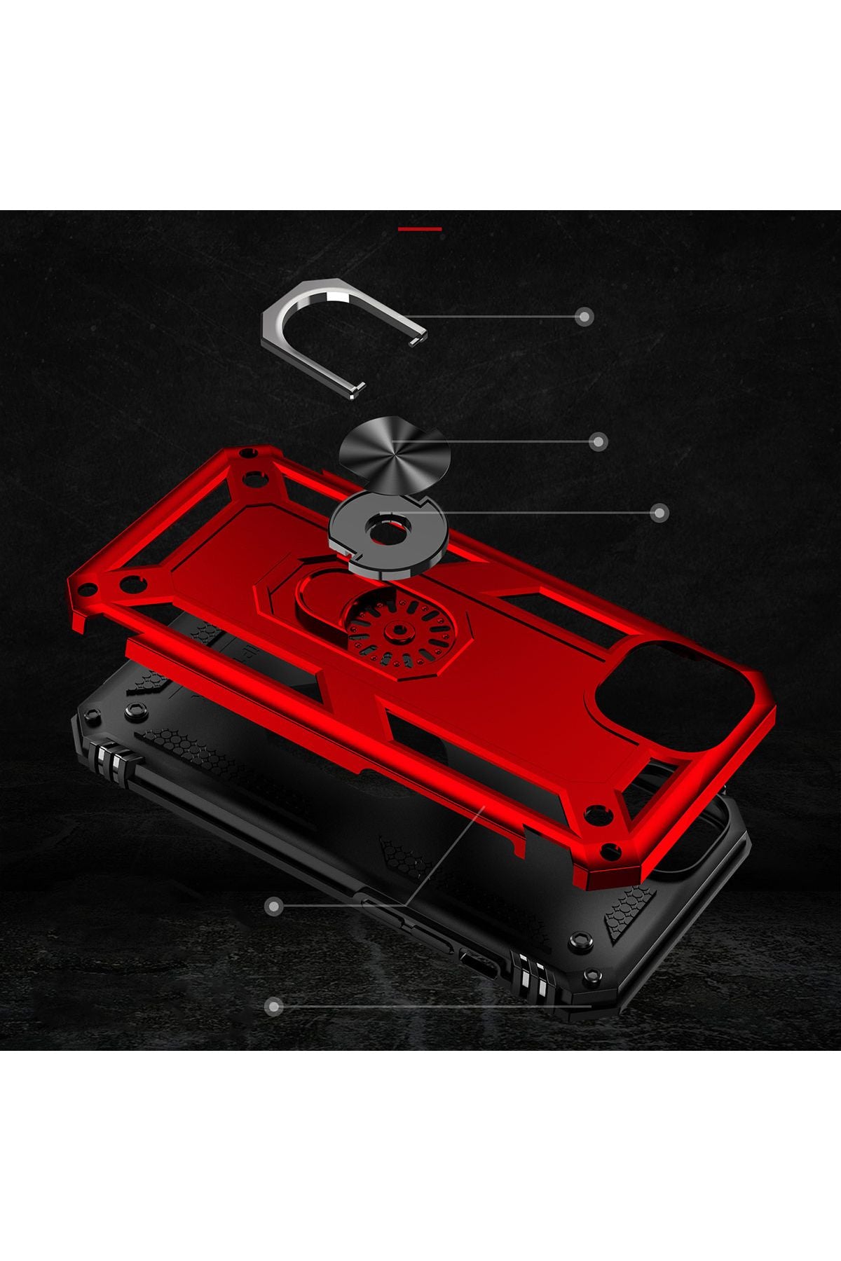 iPhone 15 Uyumlu Zore Vega Kılıf-Mavi