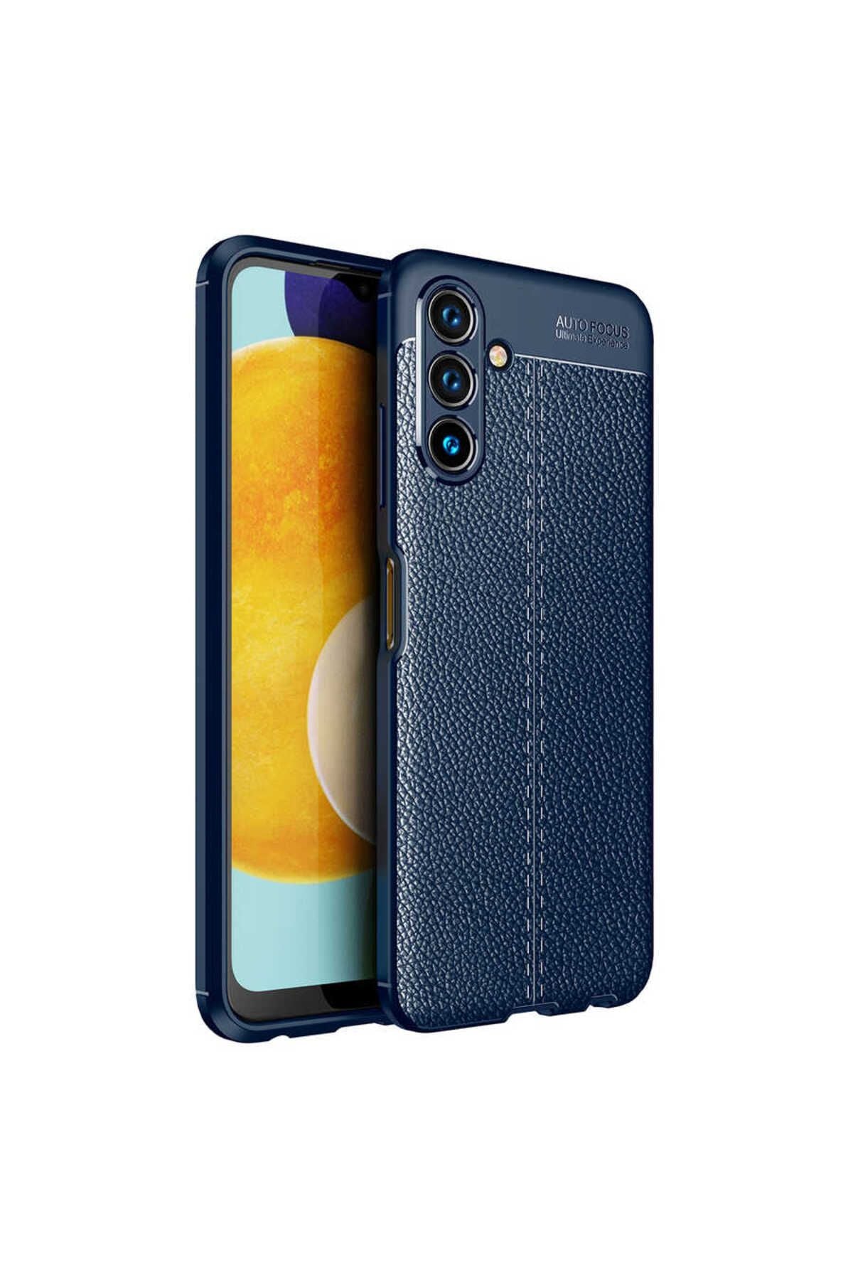 Galaxy A13 5G Kılıf Zore Niss Silikon Kapak - Lacivert