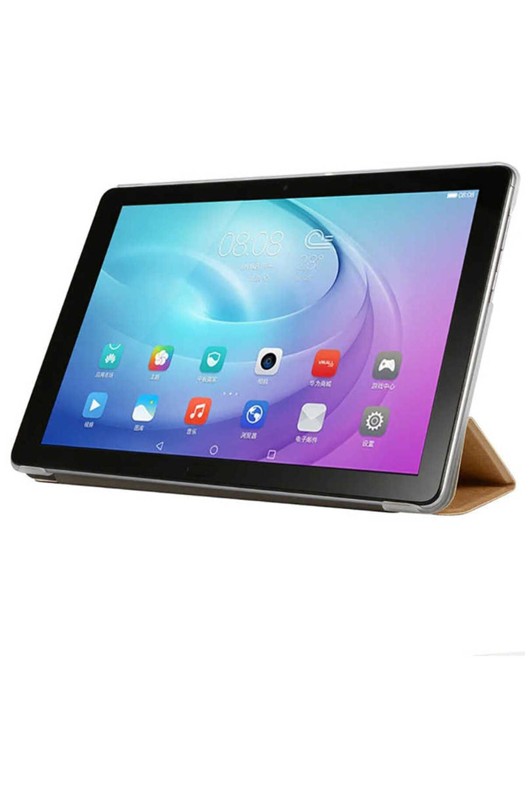 Galaxy Tab A 8.0 (2019) T290  Uyumlu Zore Smart Cover Standlı 1-1 Kılıf-Lacivert