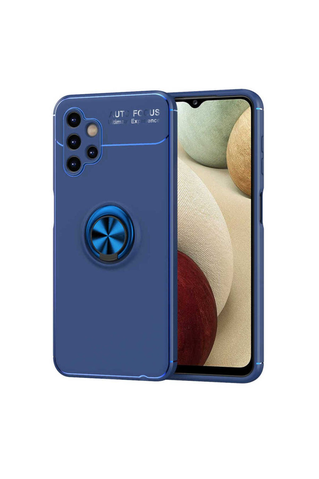 Galaxy A13 4G Kılıf SVL Ravel Silikon Kapak - Mavi