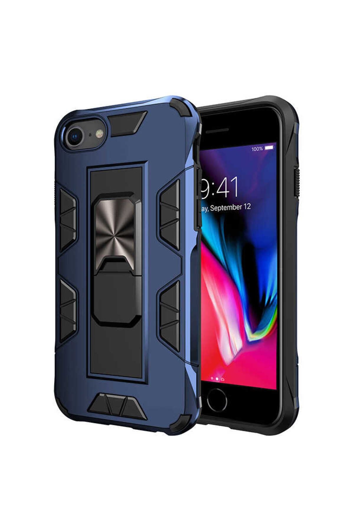 iPhone SE 2022 Uyumlu ZYL Volve Kılıf-Lacivert