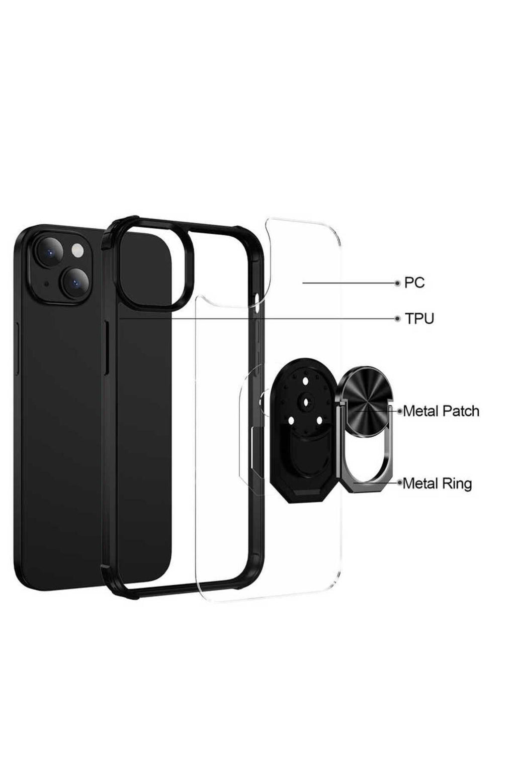 iPhone 14 Uyumlu Zore Mola Kılıf-Lacivert