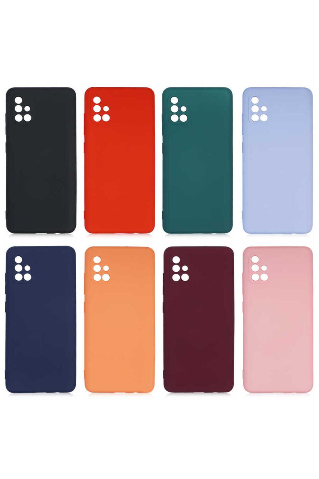 Galaxy A51 Kılıf Zore Mara Lansman Kapak - Koyu Yeşil