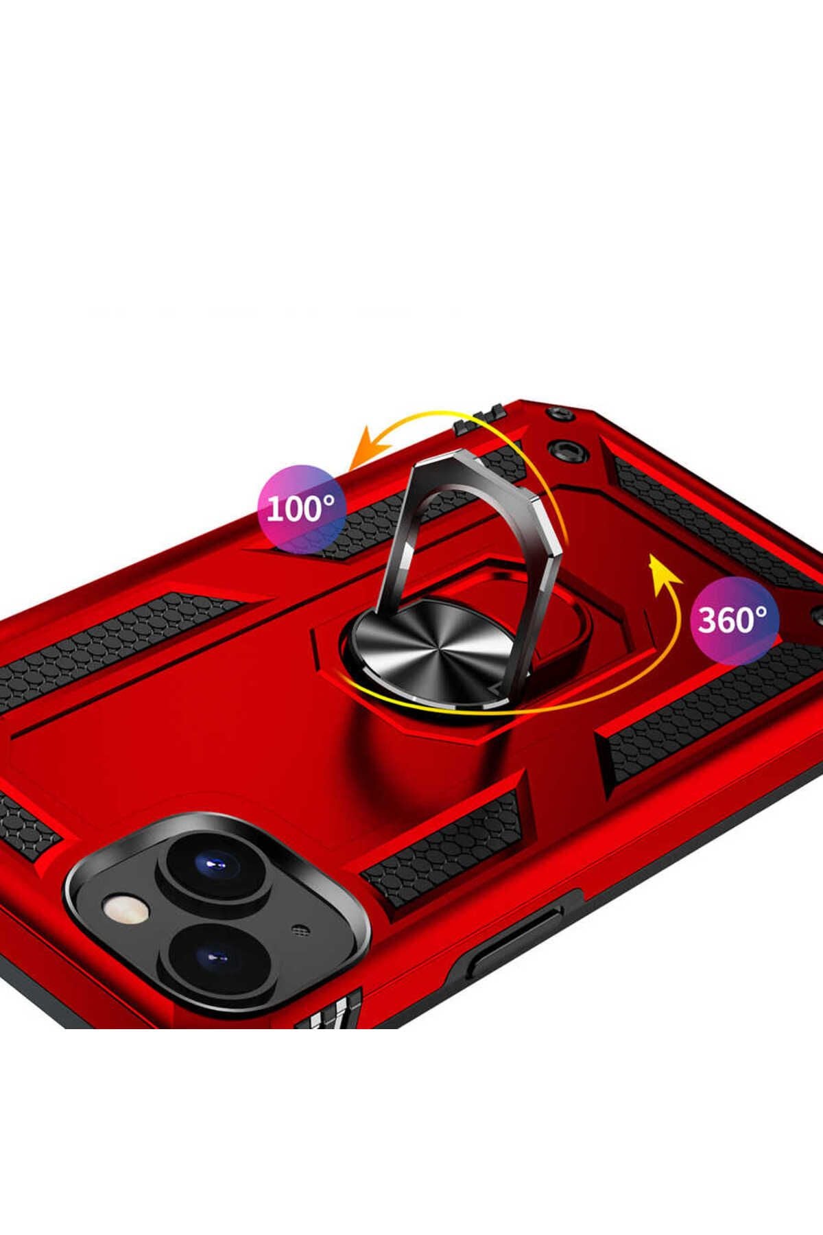 iPhone 14 Uyumlu Zore Vega Kılıf-Gri