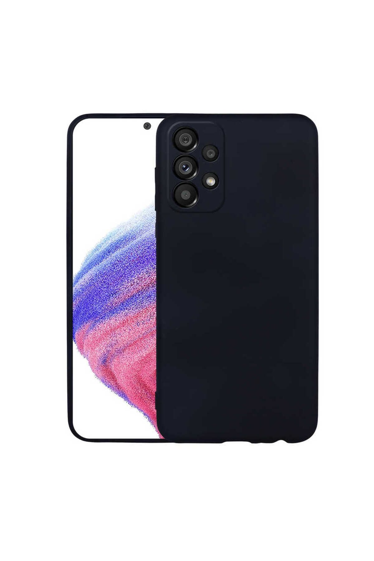 Galaxy A33 5G Kılıf Zore Premier Silikon Kapak - Mürdüm