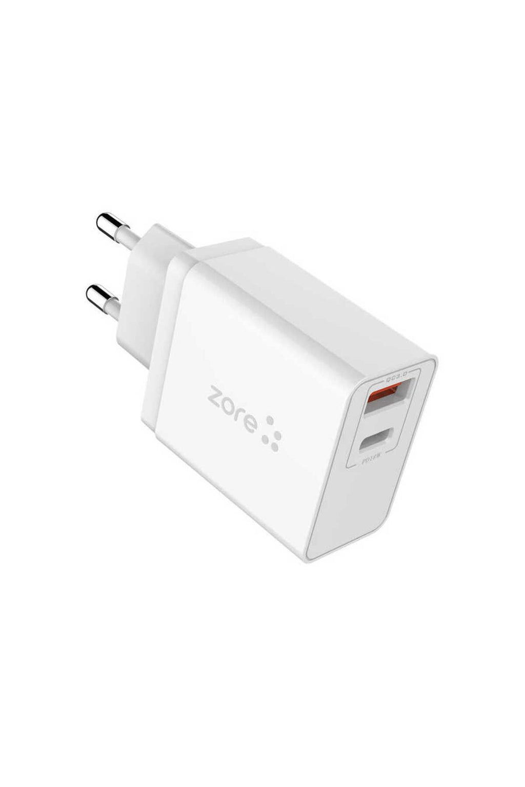 Beyaz XMac Serisi ZR-X2 Lightning 2 in 1 Şarj Seti-Zore