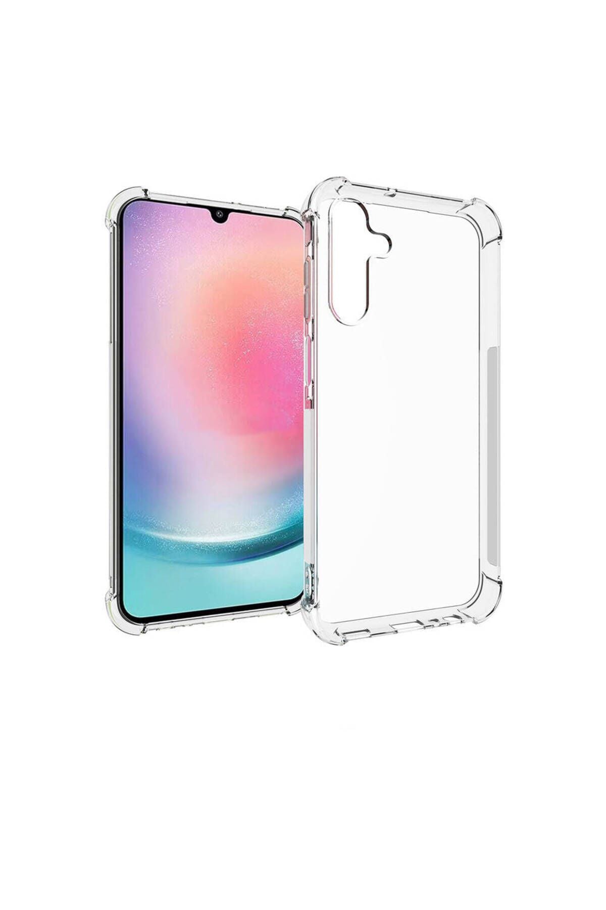 Galaxy A15 Kılıf RNTC Nitro Anti Shock Silikon - Renksiz