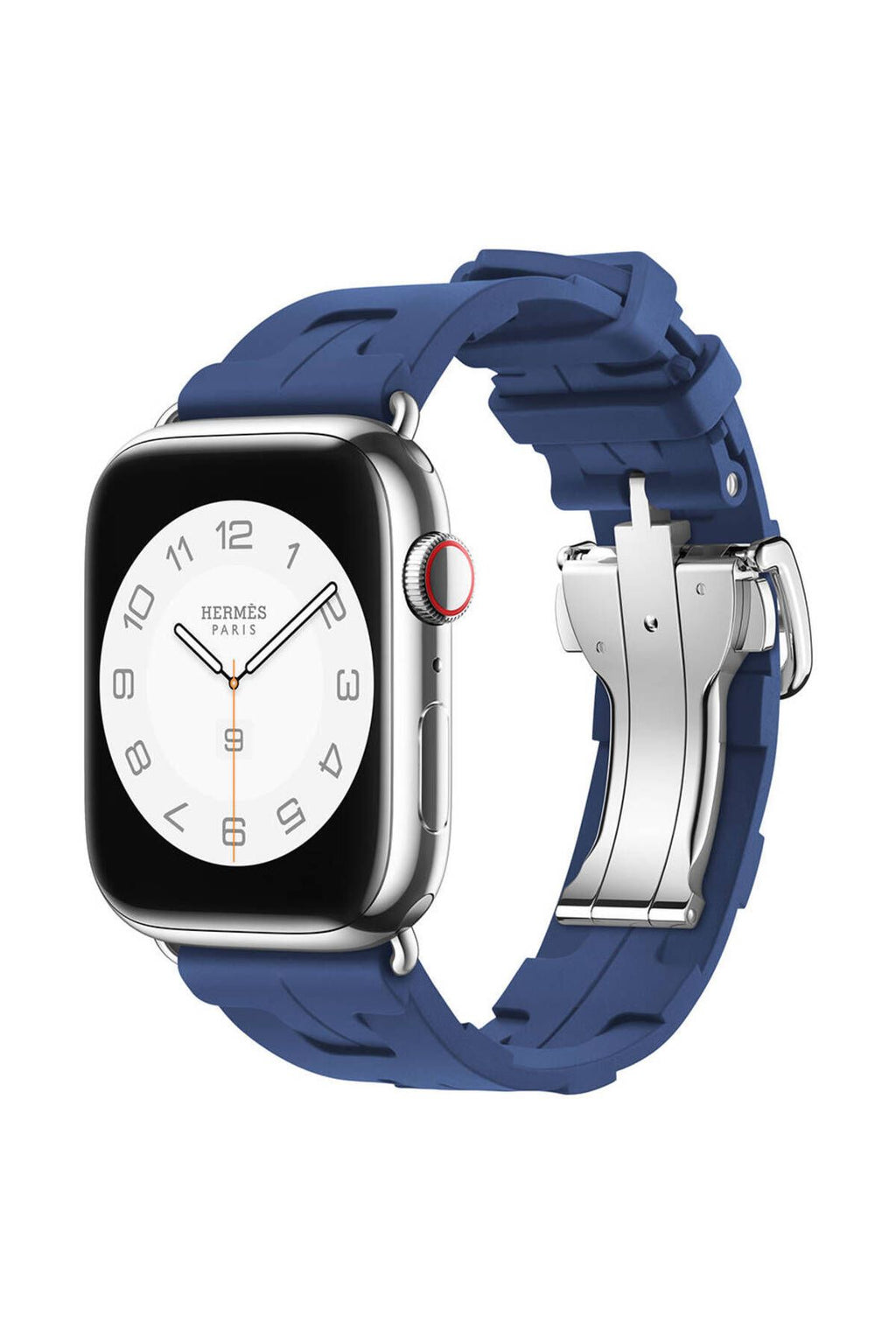 Watch 42mm Spor Görünümlü CLO KRD-94 Silikon Kordon-Lacivert