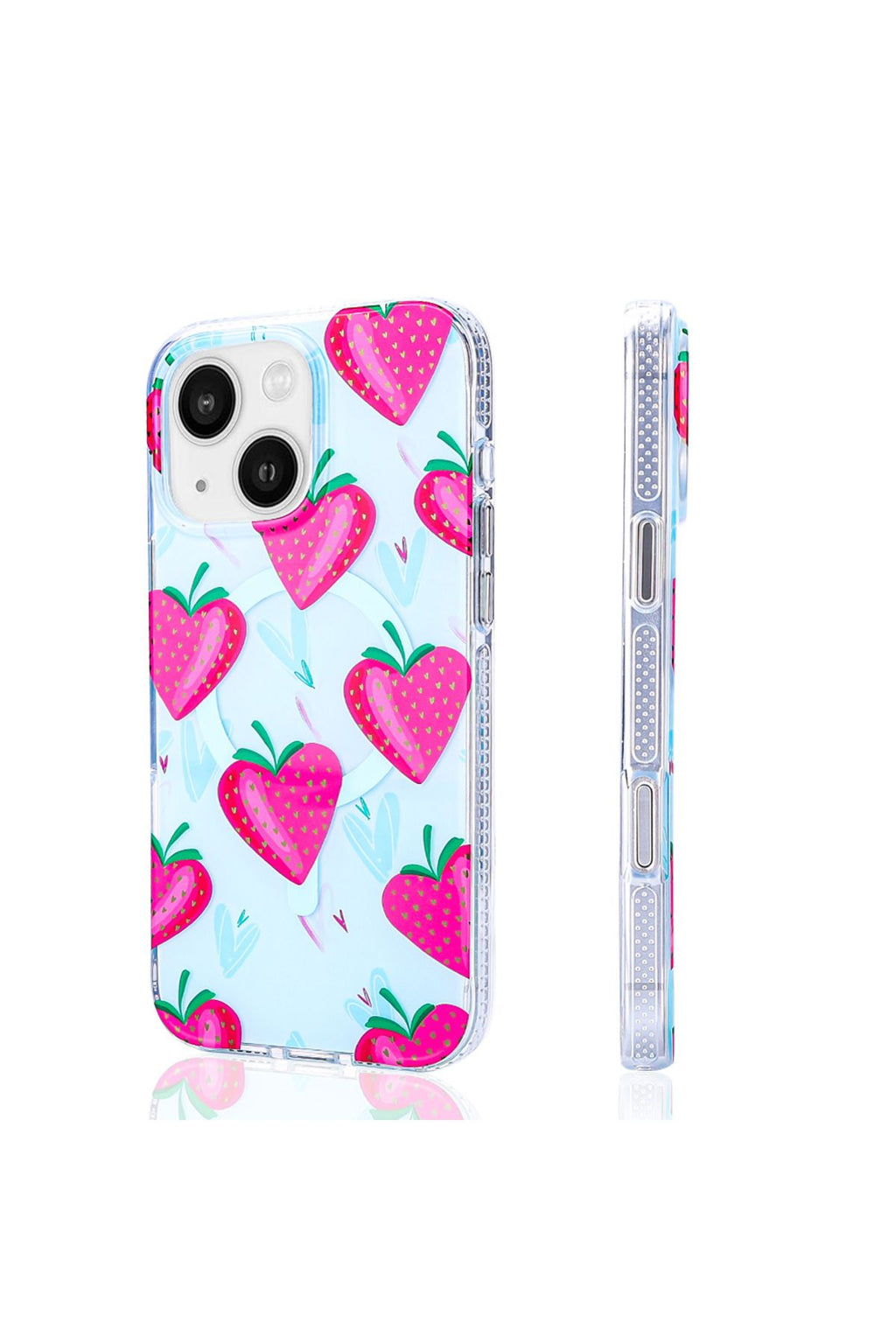 iPhone 15 Uyumlu Kılıf Magsafe Şarj Özellikli Zore Stilo Kapak-Kırmızı