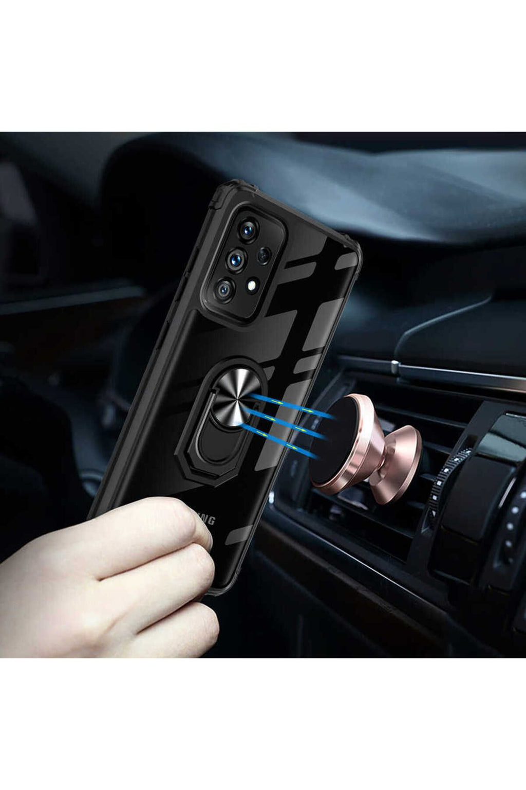 Galaxy A32 4G Kılıf Zore Mola Kapak - Lacivert