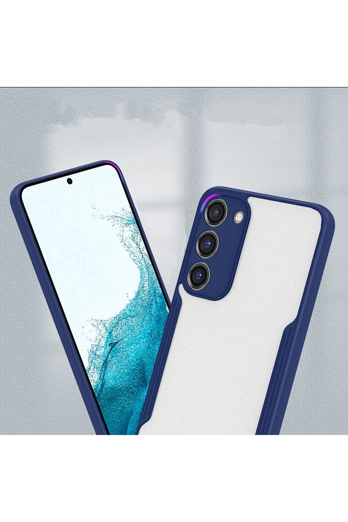 Galaxy S23 Plus Uyumlu Zore Parfe Kılıf-Koyu Yeşil