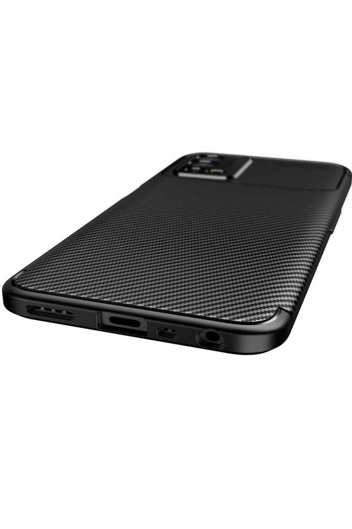 A55 4G Kılıf Zore Negro Silikon Kapak - Siyah