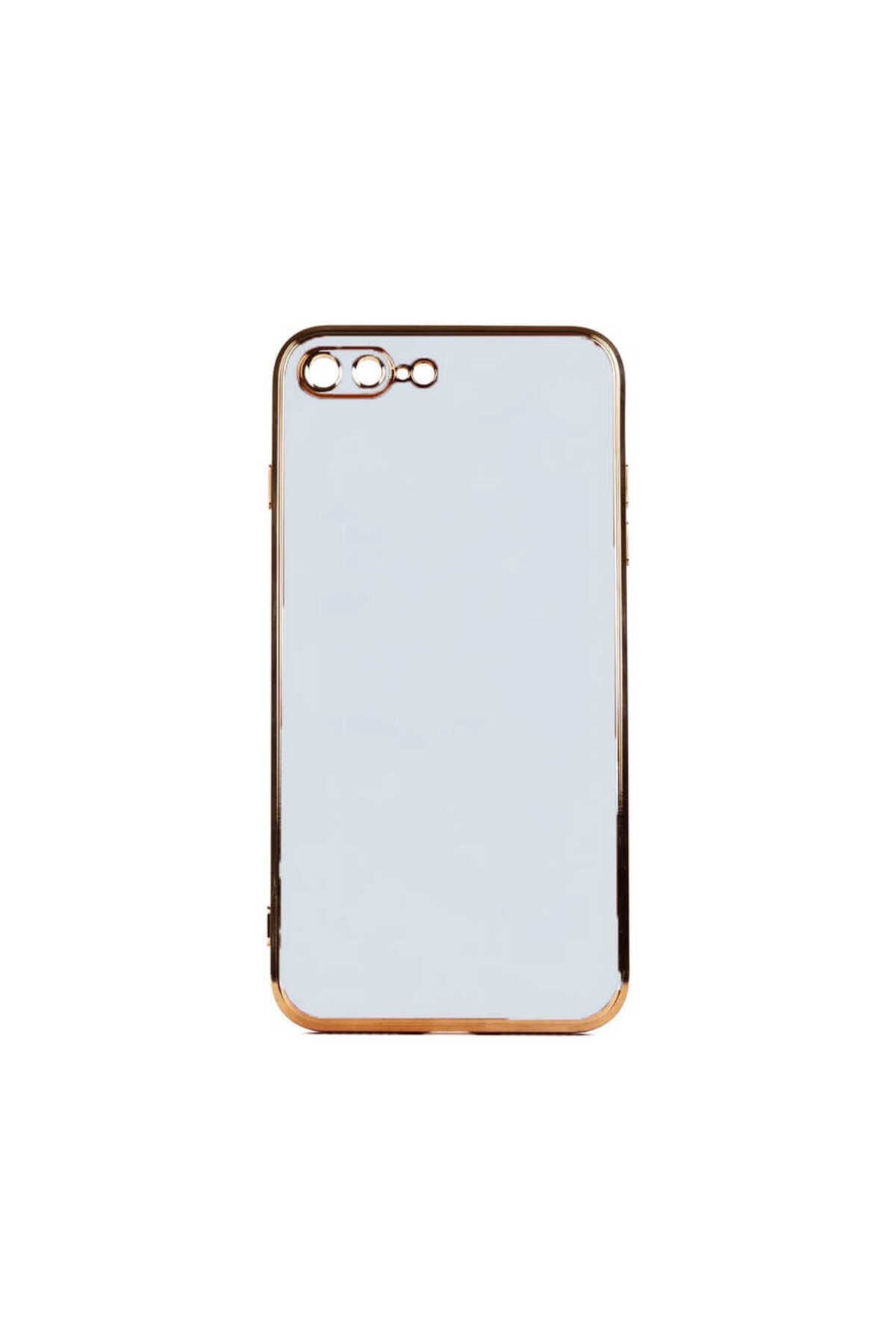 iPhone 8 Plus Kılıf Zore Bark Kapak - Mavi Açık