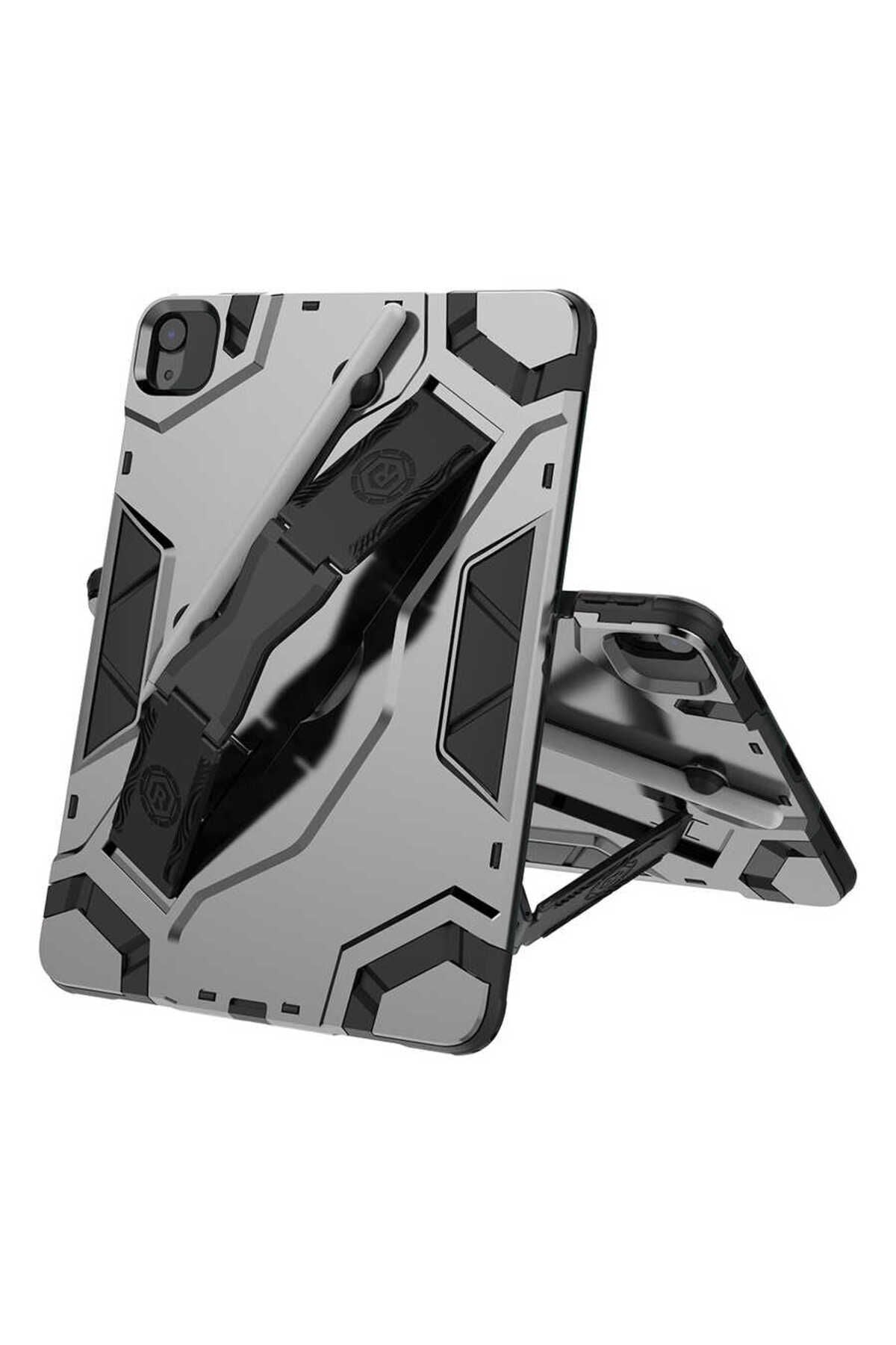 iPad Air 11 2024 Zore Defens Tablet Silikon - Siyah