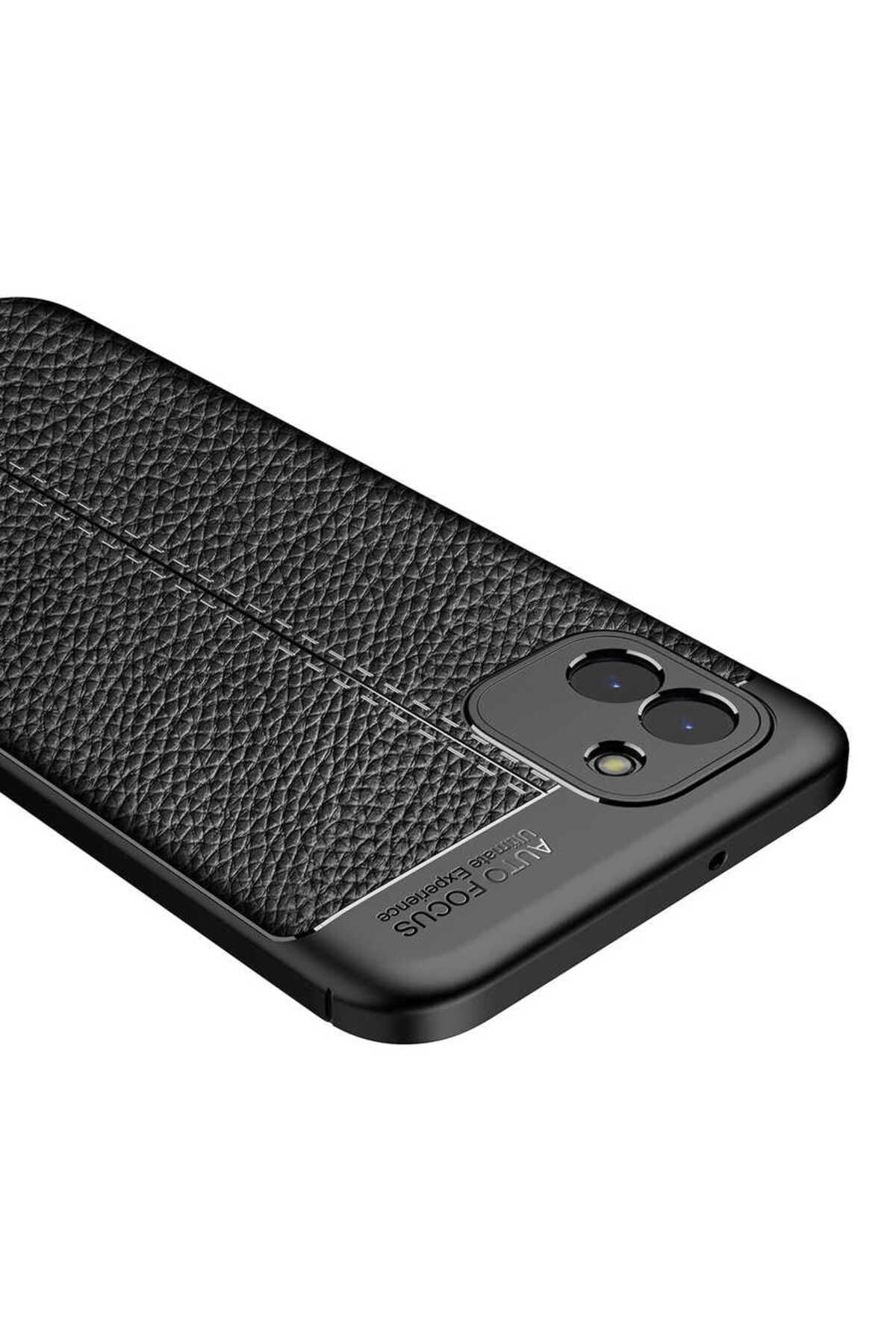 Galaxy A03 Kılıf Zore Niss Silikon Kapak - Siyah