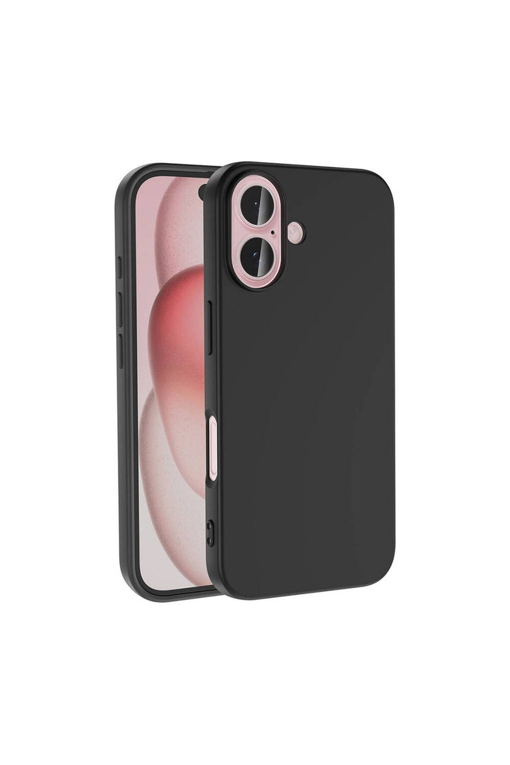 Apple iPhone 16 Kılıf Zore LSR Lansman Kapak-Siyah