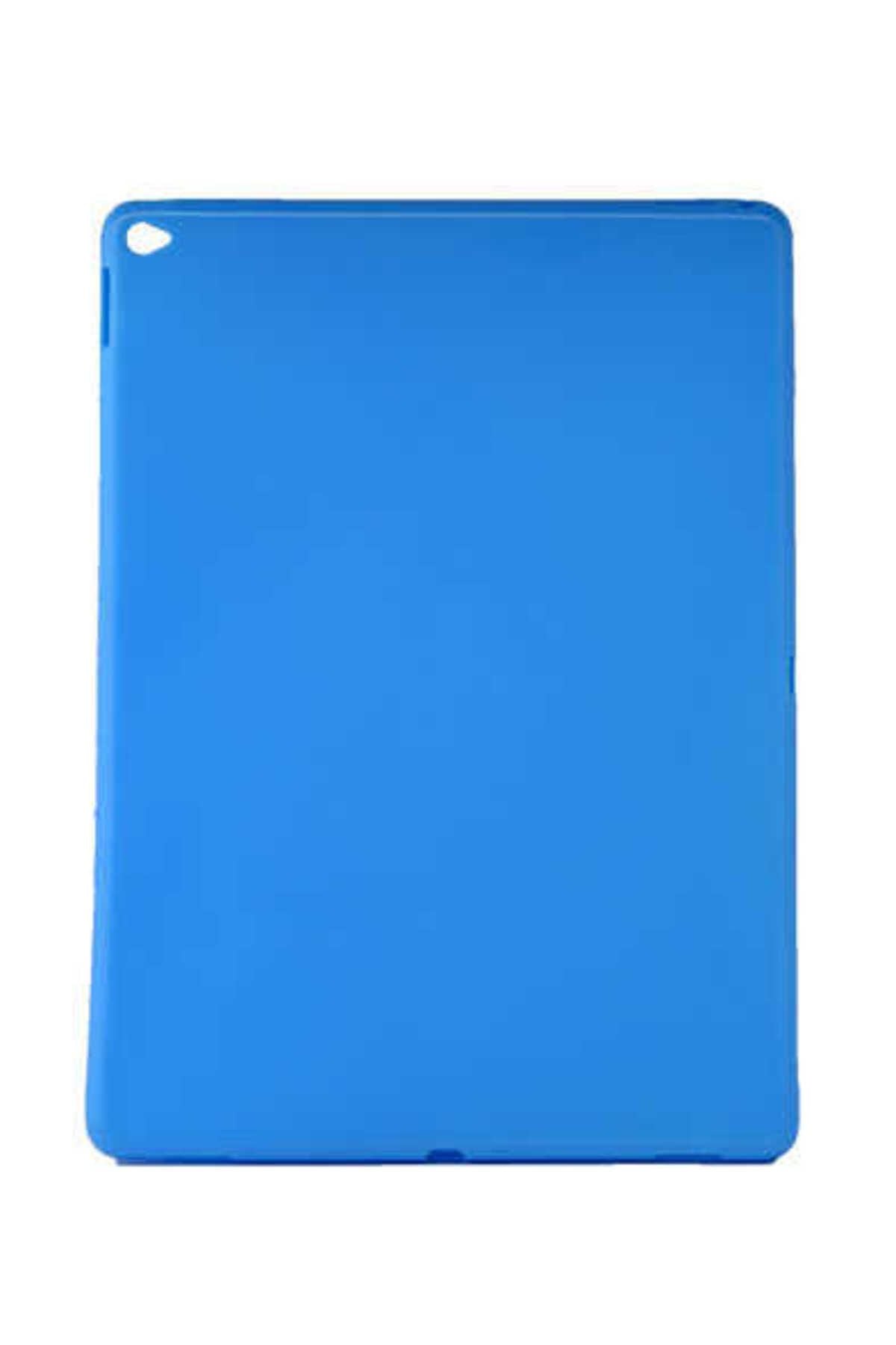 iPad Pro 12.9 2015 - Uyumlu Uyumlu Zore Tablet Süper Silikon Kapak-Pembe