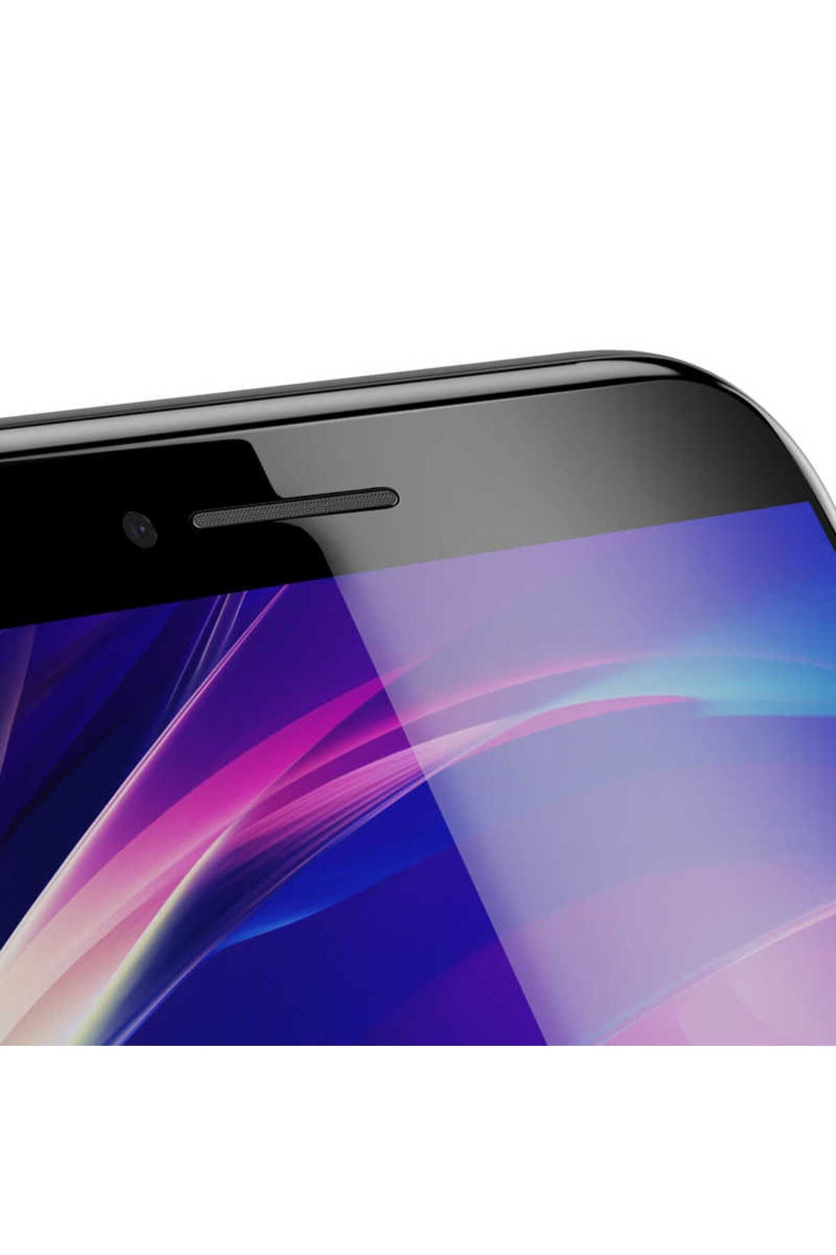 iPhone SE 2022 Uyumlu Zore Anti-Dust Privacy Temperli Ekran Koruyucu